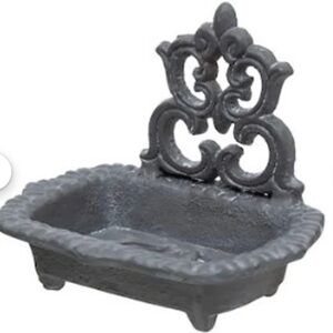 Cast iron soap dish nwt